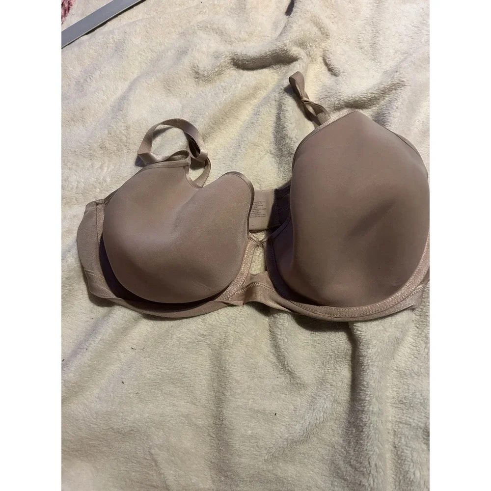 SOMA Lightest Lift Smooth Perfect‎ Coverage Bra 38DD Nude Beige T Shirt Bra